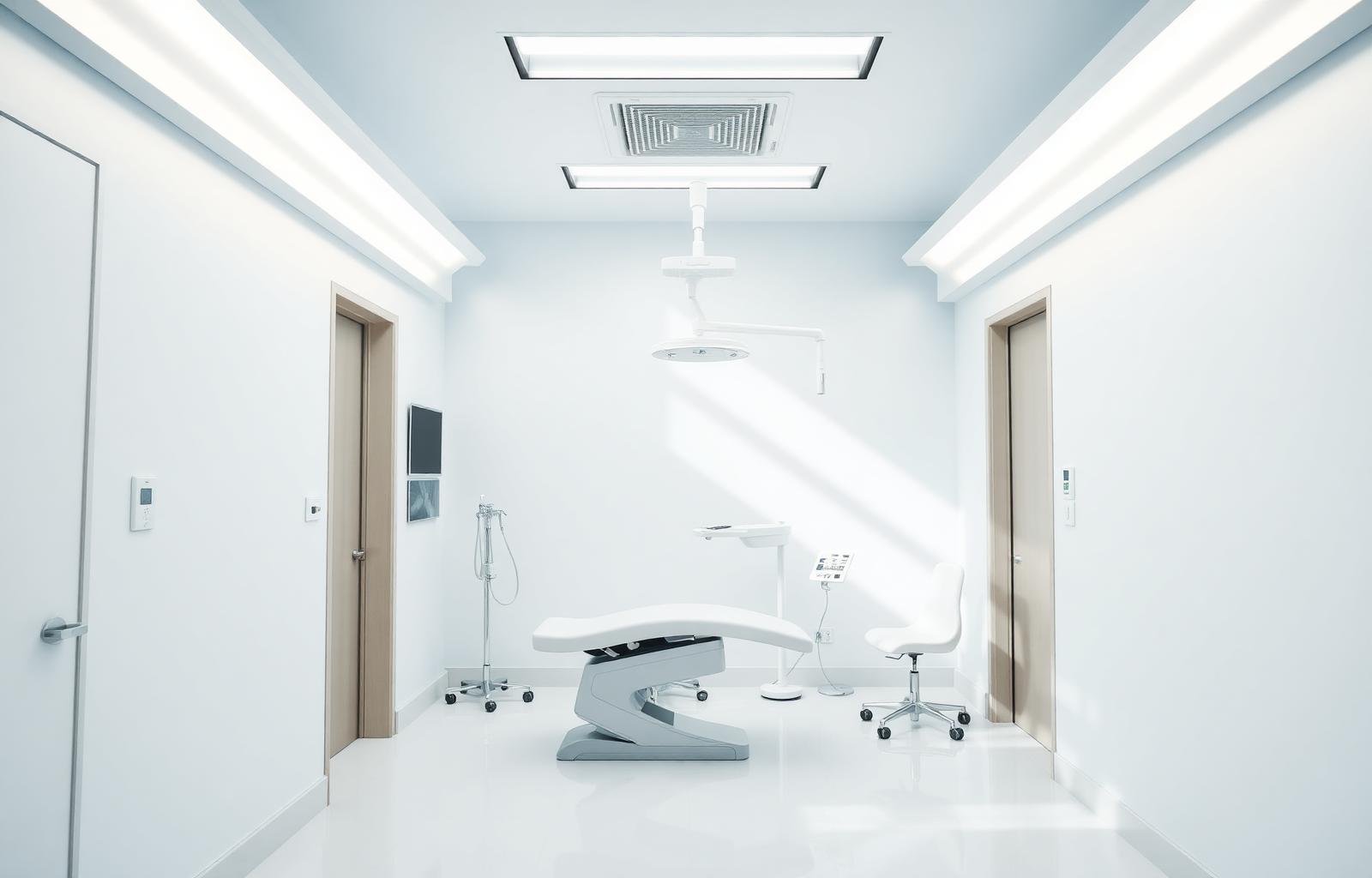 Modern medical chamber interior